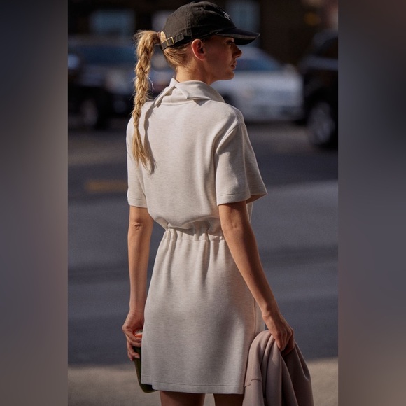 NWT! Anthropologie Varley Sophie Mini Dress - Size Large 🏀 - Picture 2 of 5